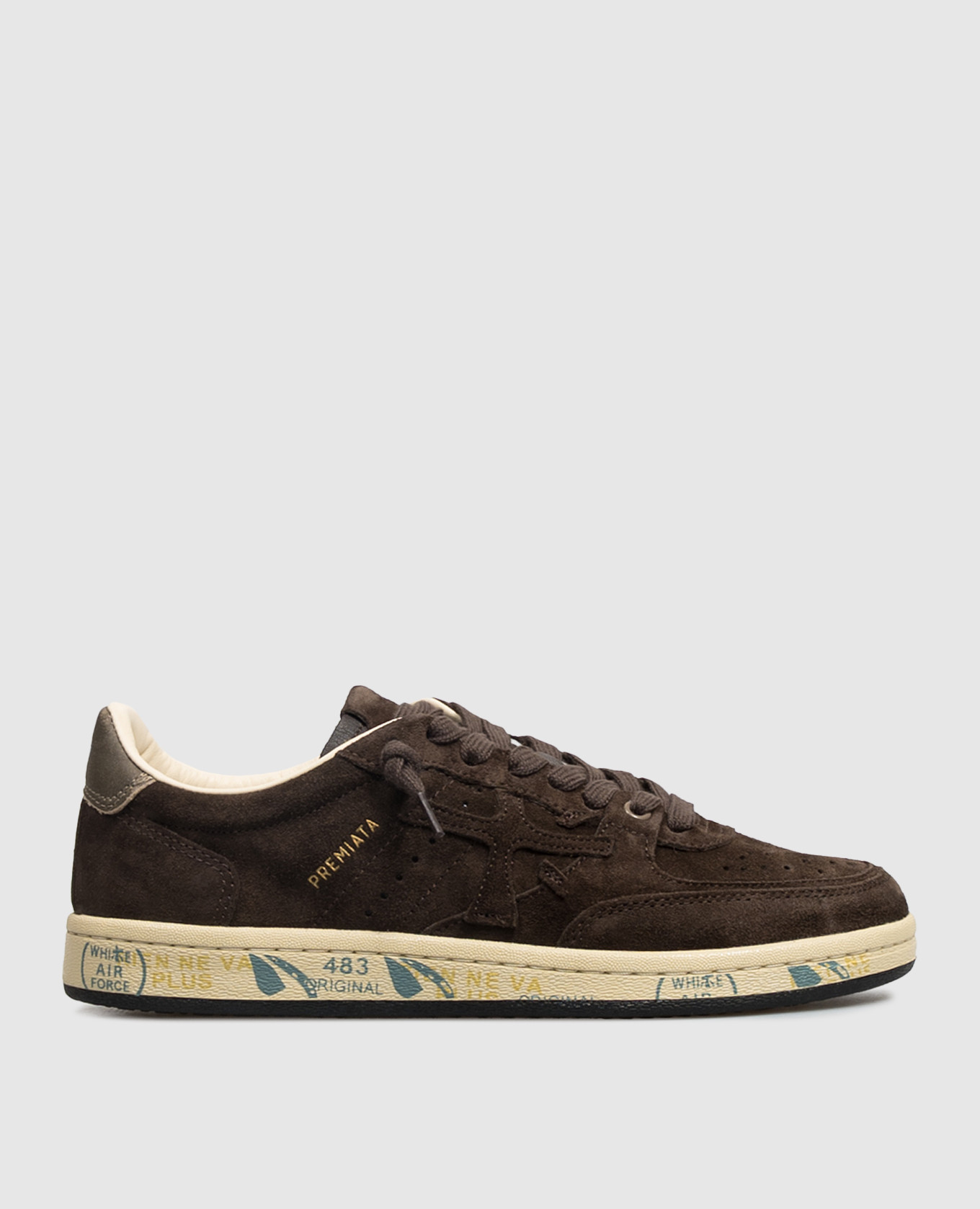 Brown suede sneakers Bskt Clay Premiata