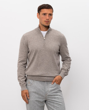 Brunello Cucinelli Beige cashmere jumper M2200124