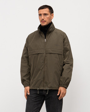 Saint Laurent Green jacket with logo 845548YZ9DH
