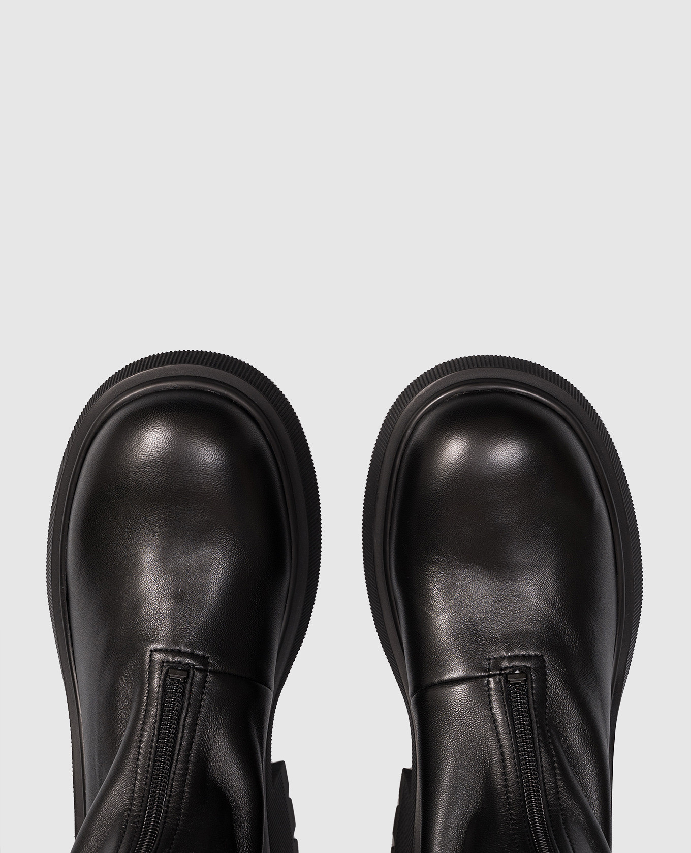 

Black leather boots Lune Jimmy Choo