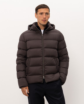 Herno Gray down jacket PI0016ULE12456Z