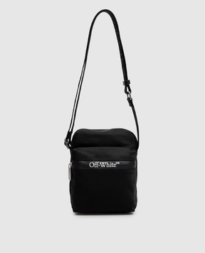 Off-White Black bag with logo print OWMNQ21F26FB01