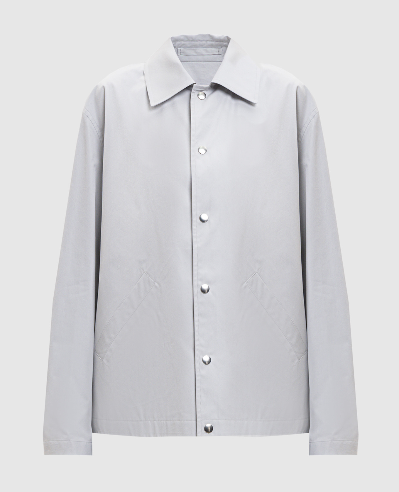 

Grey jacket with logo Jil Sander