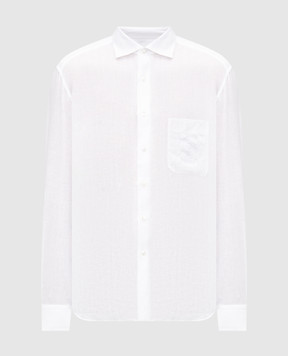 Stefano Ricci White linen shirt MC007893BX2922