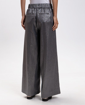 Peserico Silver lurex pants A0405207007