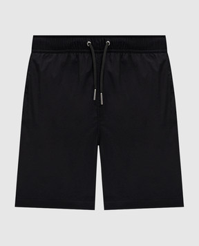 CDLP Black long swim shorts MSW001032401