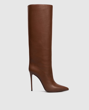 Le Silla Brown EVA leather boots 2100T100R1PPGLO