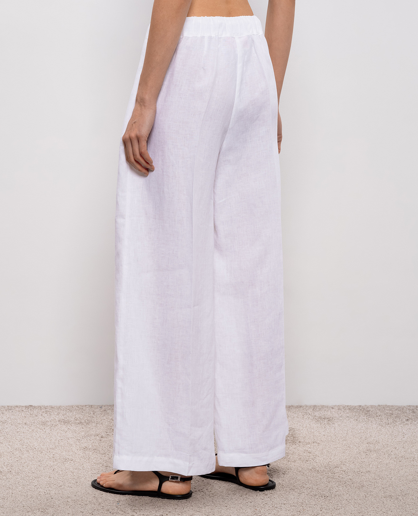White linen pants Babe Pay Pls 4