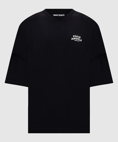 Black T-shirt with print
