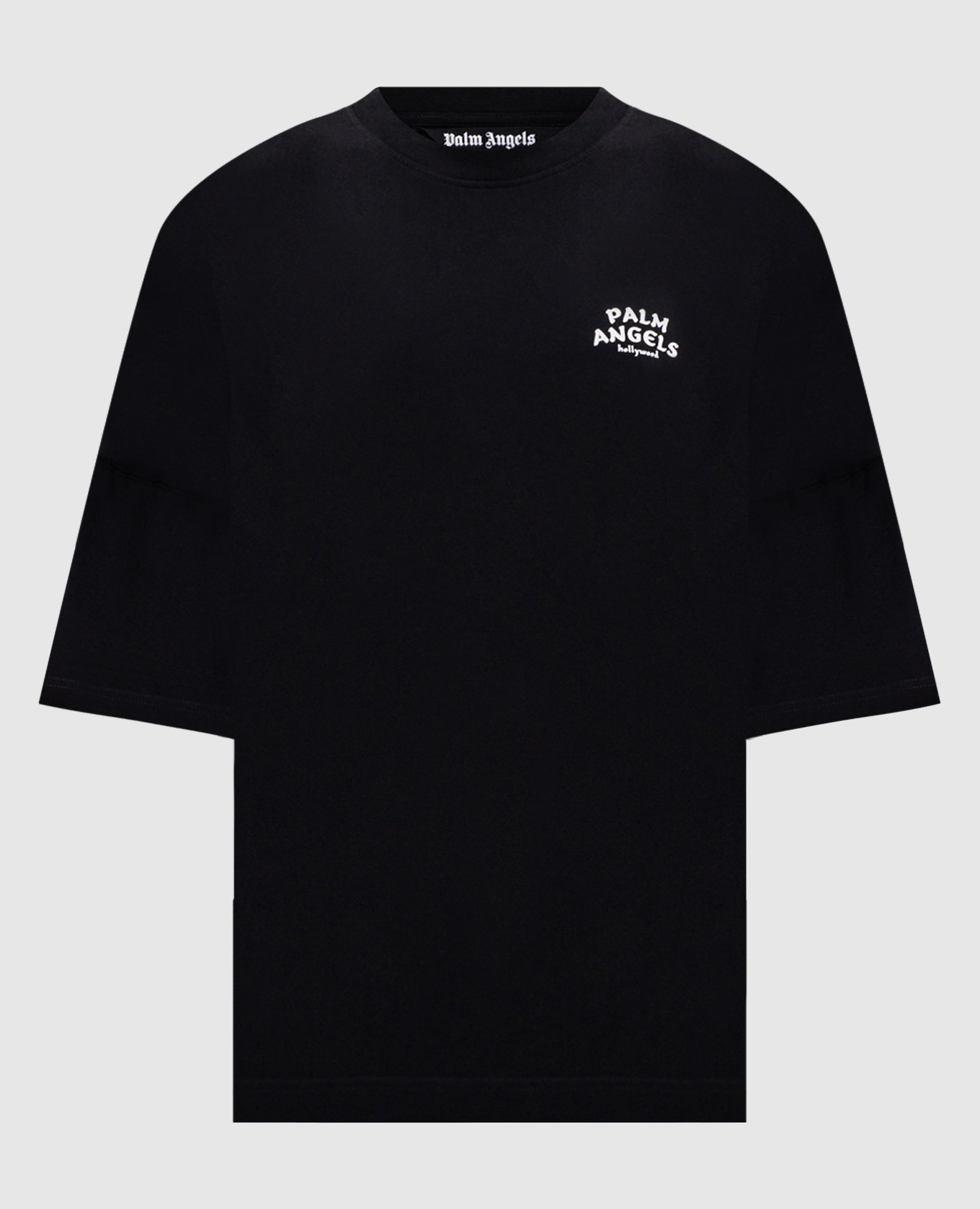 Black T-shirt with print
