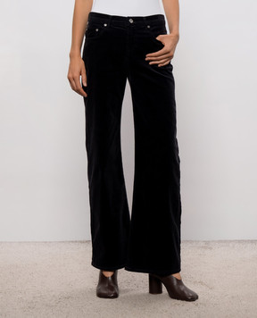 CITIZENS OF HUMANITY Black corduroy pants Nora 2324041