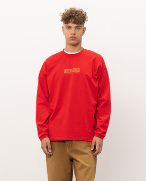 Vetements Red long sleeve with print MH27LS236R