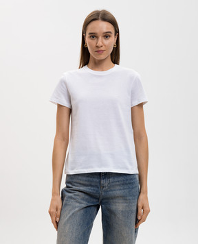 Tom Ford White T-shirt with monogram logo TSJ629JEX180