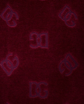 Dolce&Gabbana Children's burgundy velvet sweatpants L5JPJ3FJ7DL812+