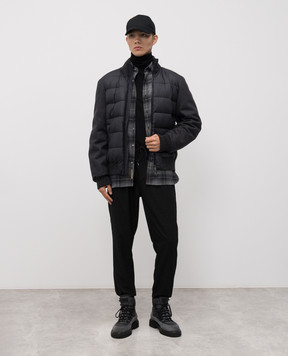 Woolrich Gray pants with wool CFWOTR2019MRUT5180