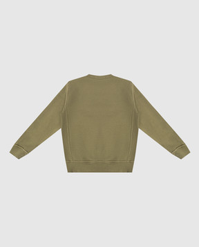 Stone Island Children's khaki sweatshirt L1S166100005S00401012