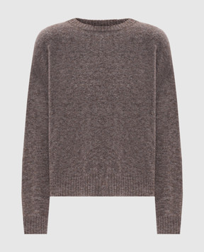 Max Mara Weekend TUONO brown alpaca sweater WKDTUONO