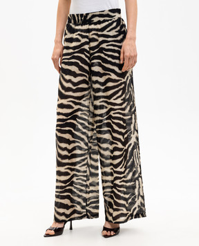 Ermanno Scervino Life Animal print pants D484P700YAJ