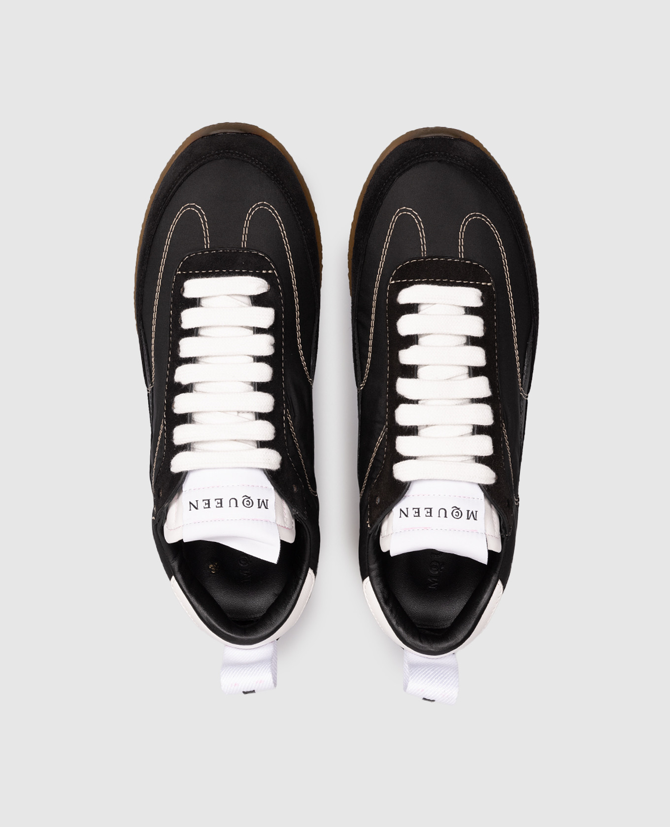 

Black EC1 logo combo sneakers Alexander McQueen