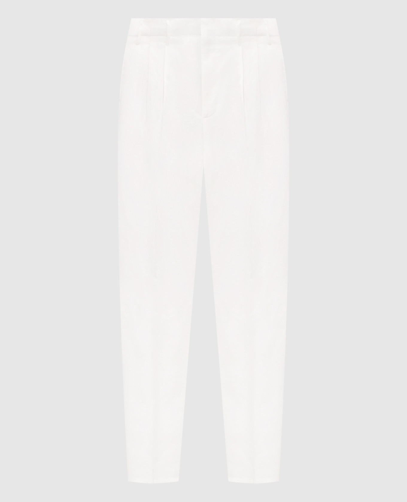 

White linen pants Brunello Cucinelli