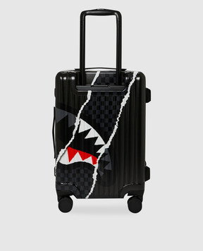 Sprayground SHARK SLASH children's black suitcase 910CL323NSZ