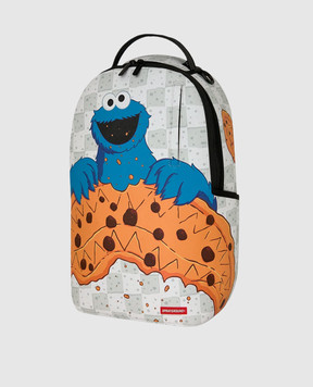 Sprayground Children's backpack SESAME STREET BIGGG COOKIE MONSTER 910B9124NSZ