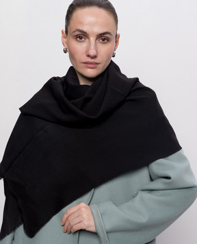 Toteme Black wool scarf 252WSC0079FB0421