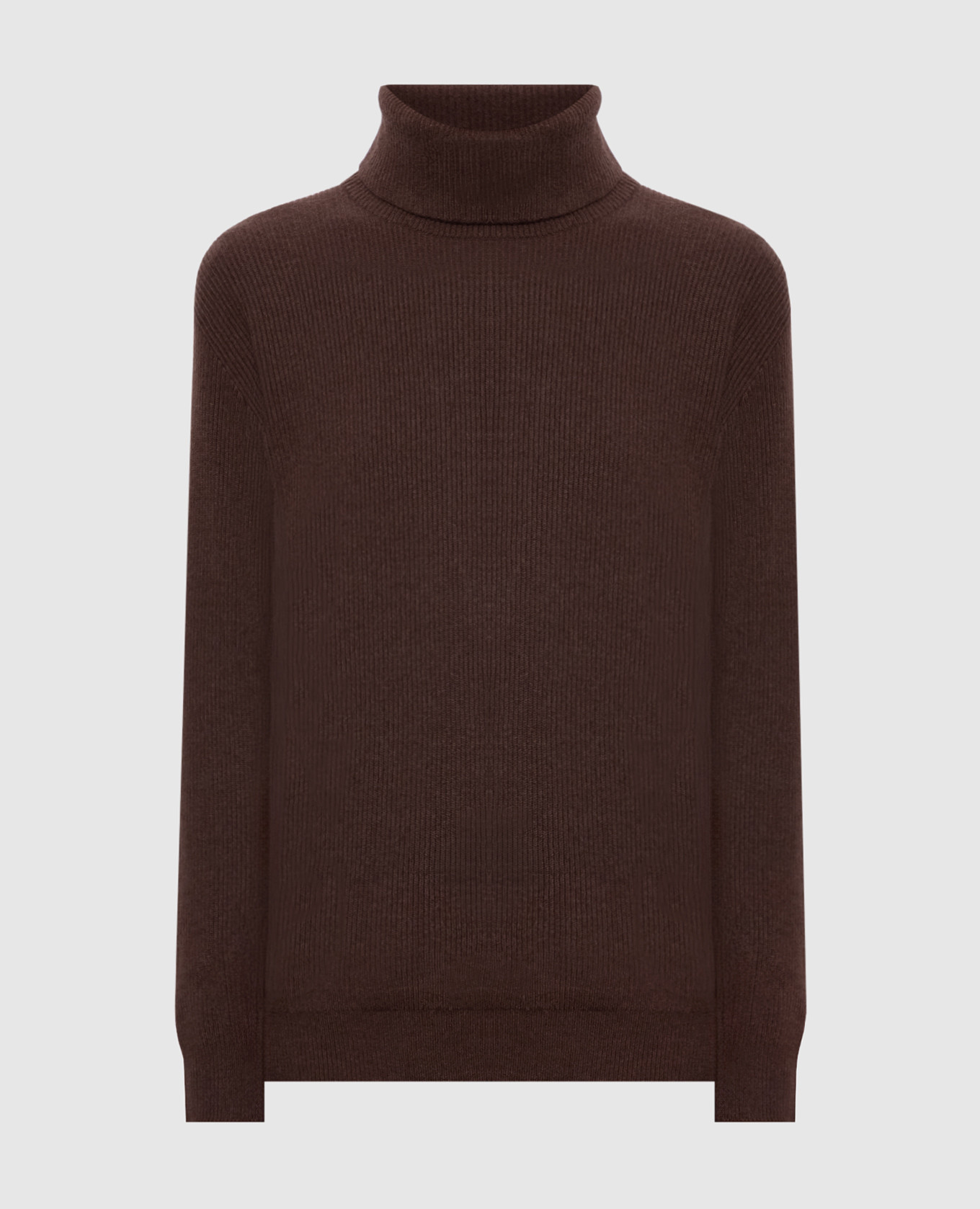 Brown cashmere sweater