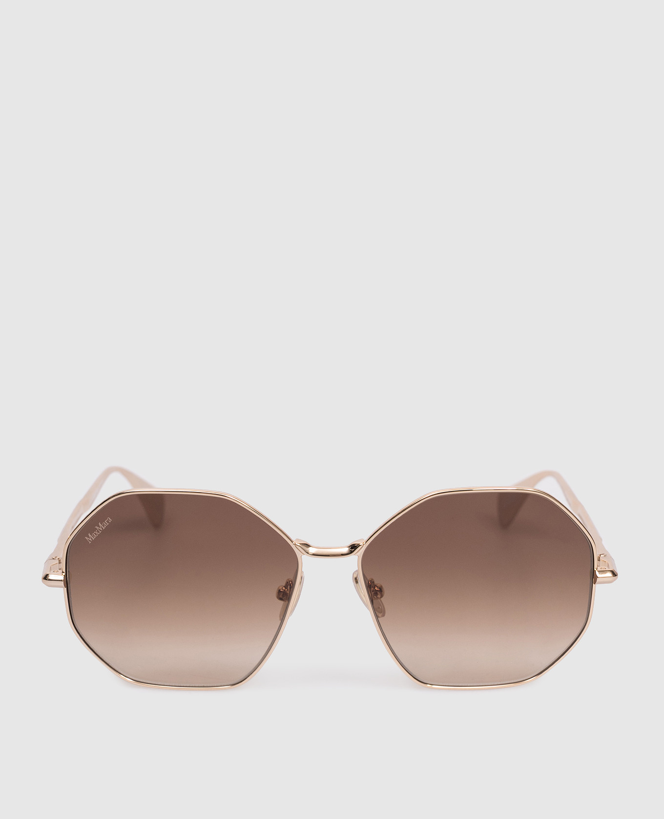 

QUINOA gold sunglasses Max Mara, Golden