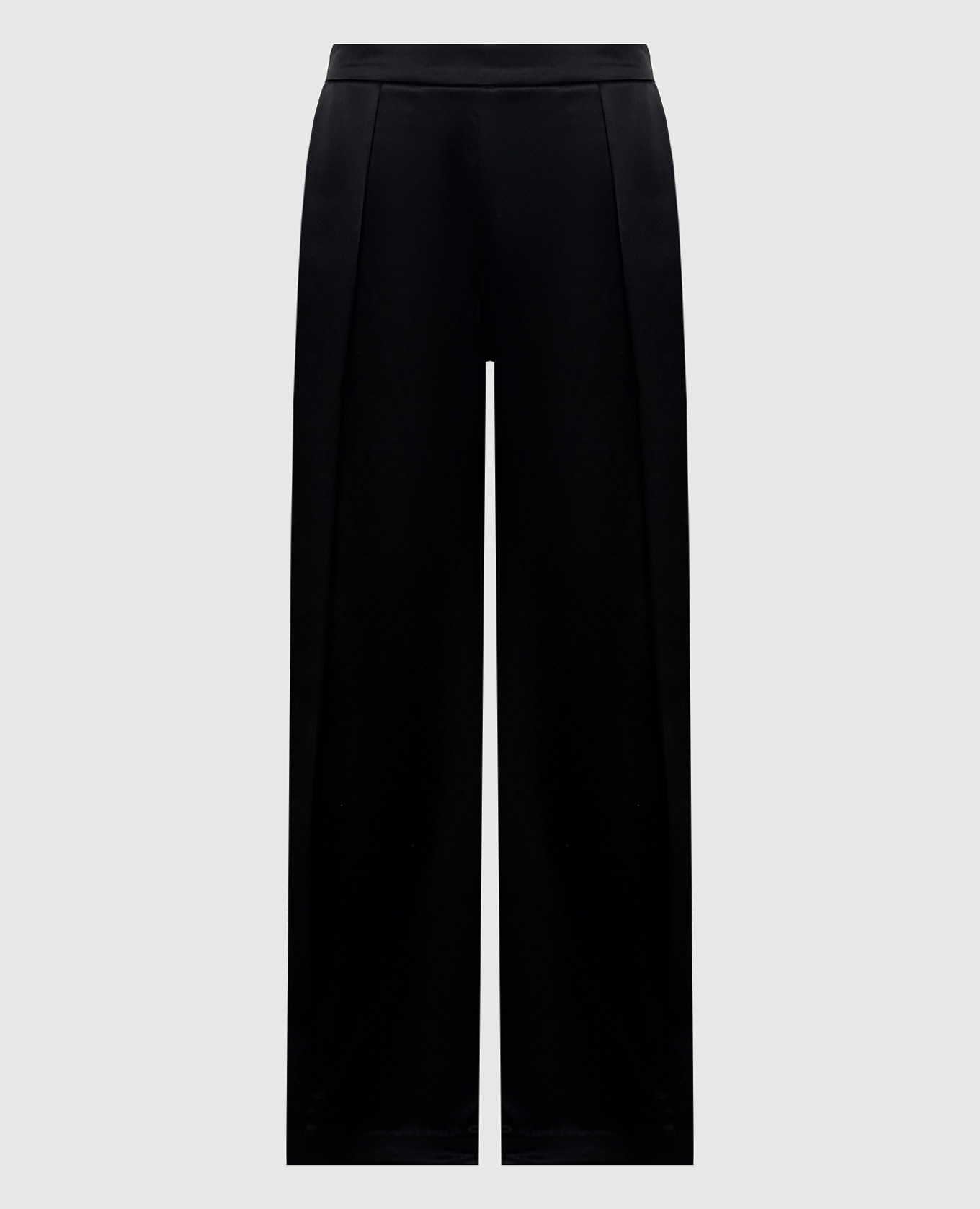 Faye black slit pants