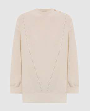 Agnona Beige cashmere sweater K1110251T140P