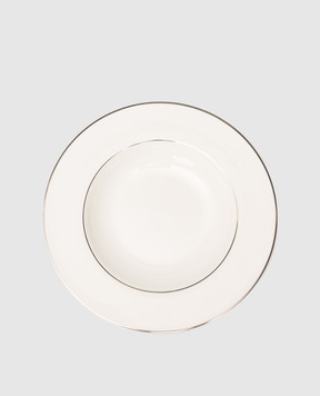 Geminiano Cozzi 1765 Ducale white porcelain soup plate JQCGU01249071