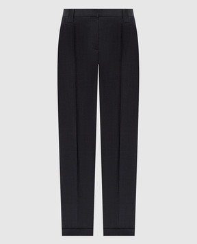 Versace Gray wool and mohair pants 10237921A17669
