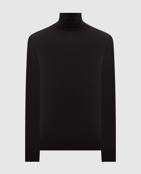 Dolce&Gabbana Black cashmere turtleneck GXW05TJBW1W