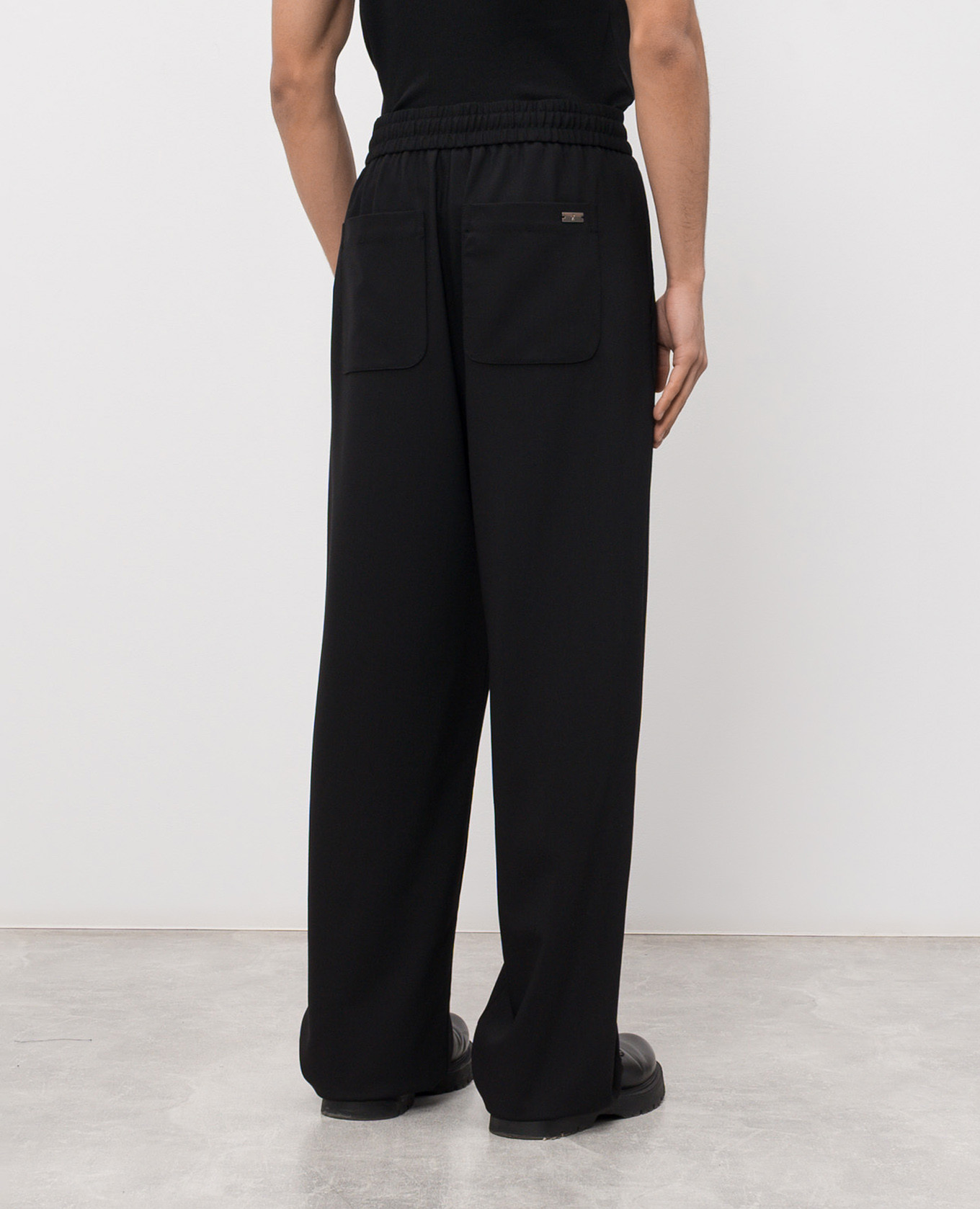 

Black wool pants Ami Paris