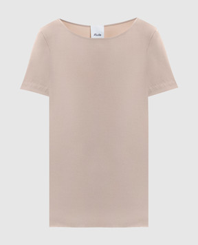 Allude Beige silk top 26284003