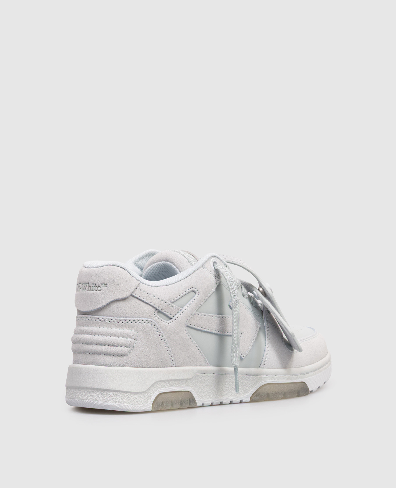 

Out Of Office blue suede sneakers Off-White, Light blue