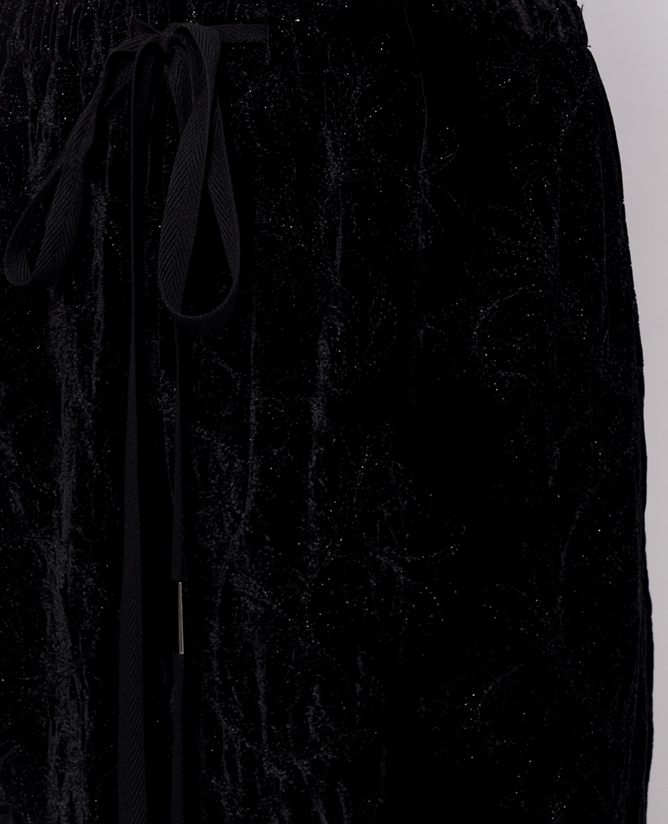 Nevi Lounge black velvet pants Ann Demeulemeester 5