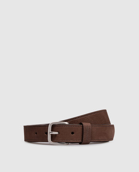Florentino Brown nubuck belt 225201520151