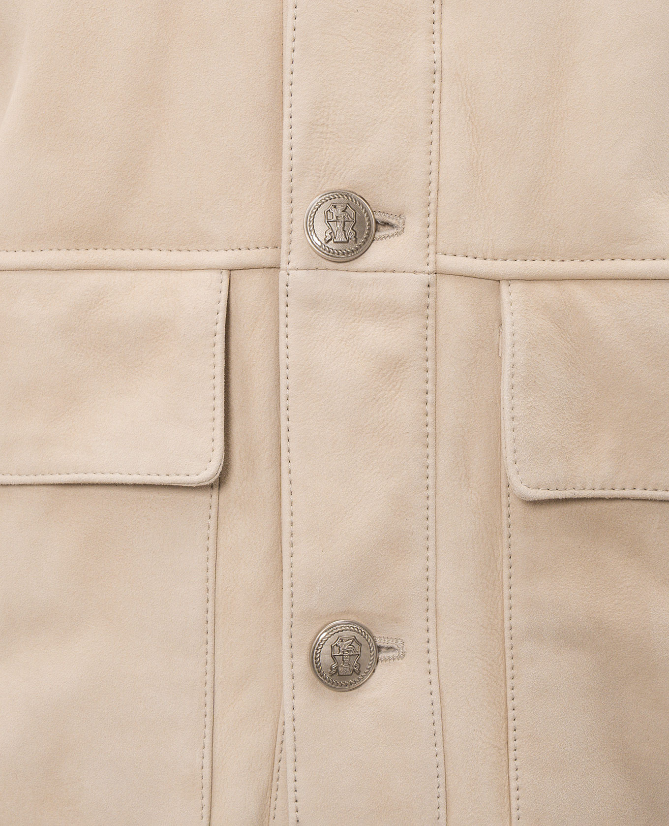 Beige cashmere combination jacket Brunello Cucinelli 5