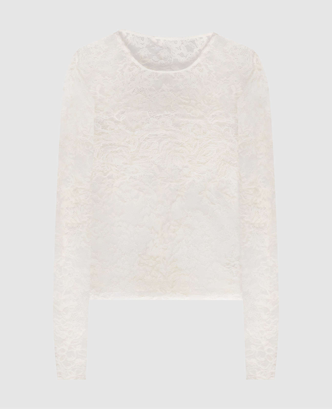 

White lace top Ermanno Scervino Life