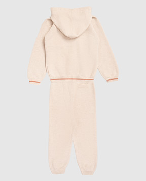 Brunello Cucinelli Children's beige tracksuit B29MT0616S