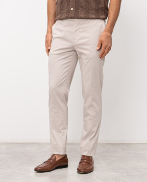 Brunello Cucinelli Beige cotton pants M289LI1770