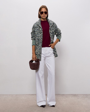 Missoni Green cardigan with wool DS26WM0EBK01KC