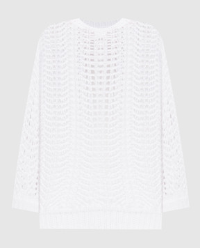 Peserico White openwork jumper M99250F0309182