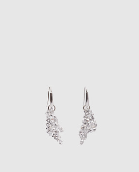 Peserico Silver earrings in the shape of petals A35510C0CC783
