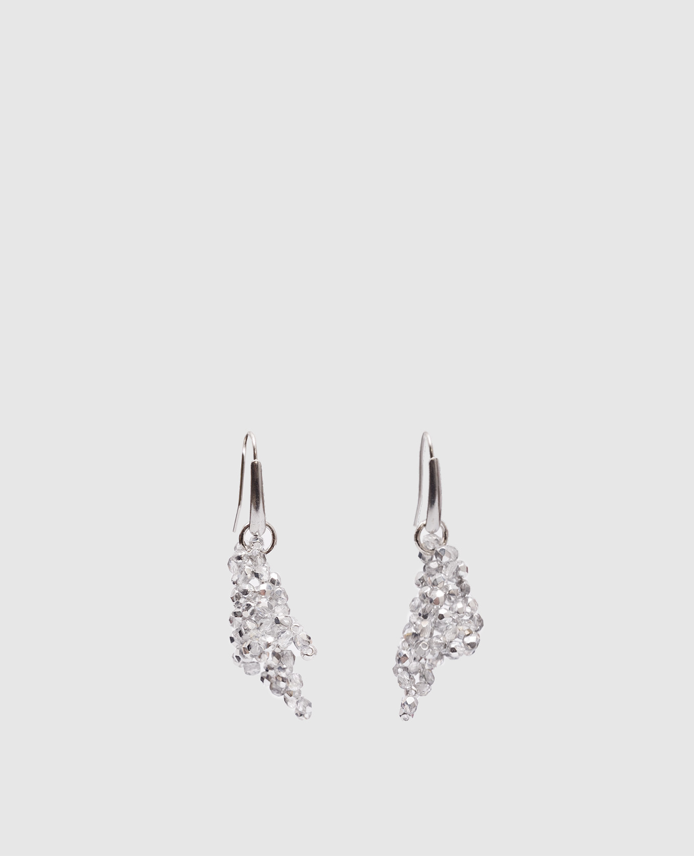 

Silver earrings in the shape of petals Peserico