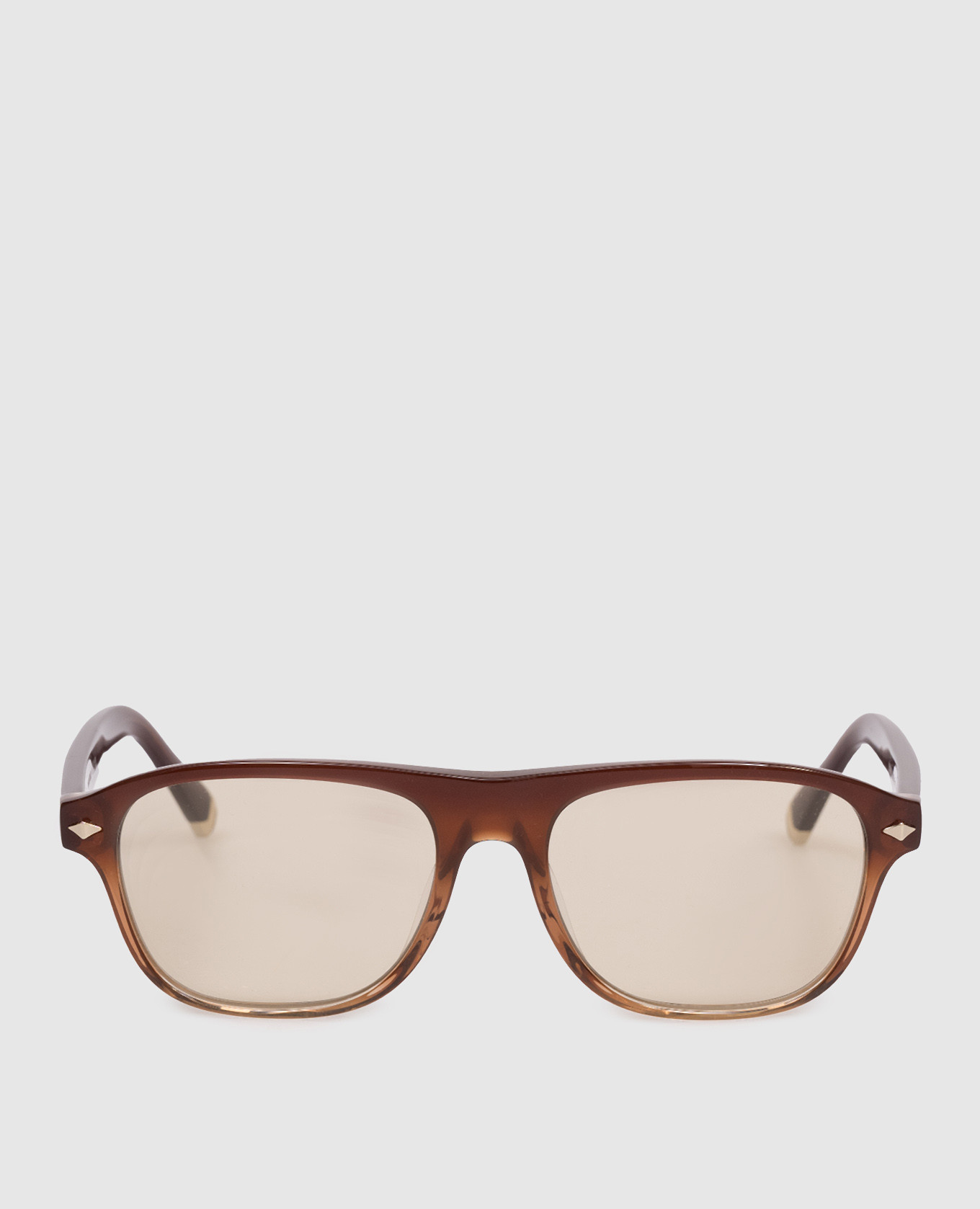 

Intarsia Rays Brown Sunglasses Brunello Cucinelli