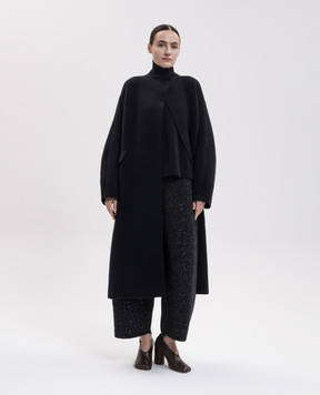 BOBOUTIC Blue coat with wool 5158BIS