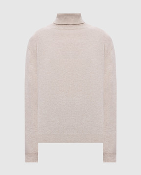 Brunello Cucinelli Beige cashmere turtleneck M12150103P